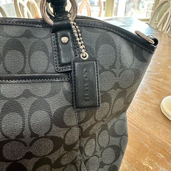 Coach coated canvas large shoulder bag - Picture 11 of 14